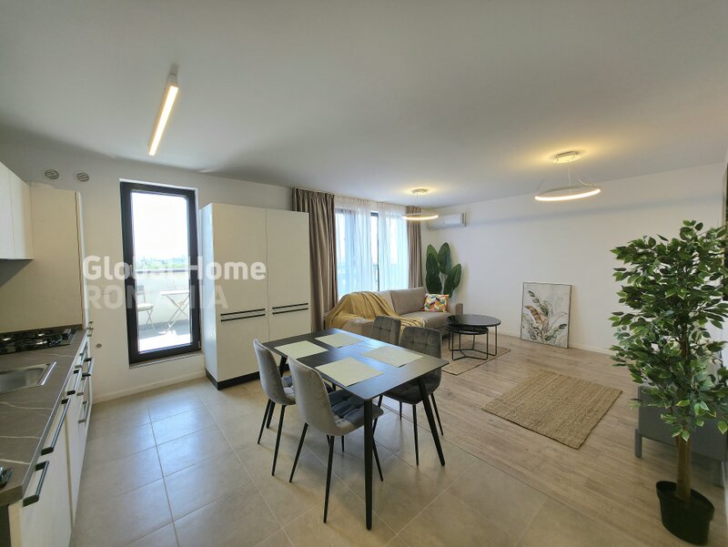 Pipera, 3 rooms penthouse, terrace 16sqm, parking, H Pipera Lake, Porsche Nord, new