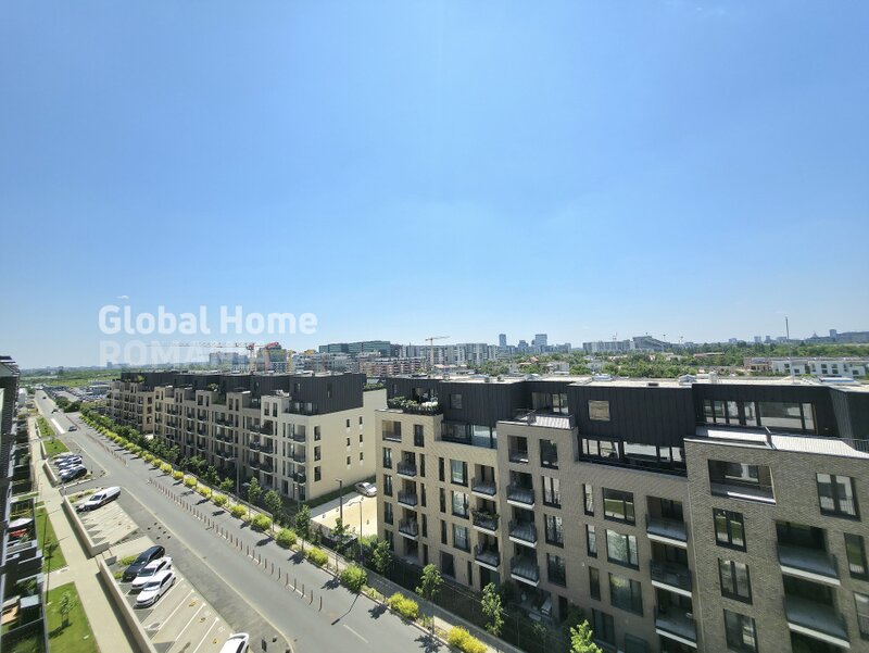 Pipera, 3 rooms penthouse, terrace 16sqm, parking, H Pipera Lake, Porsche Nord, new
